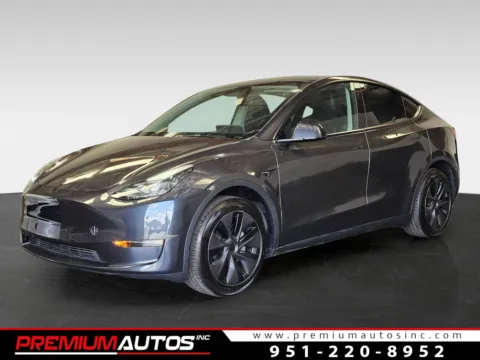 Gray 2025 Tesla Model Y Long Range for sale in Norco, CA