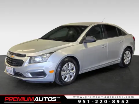 Silver 2016 Chevrolet Cruze Limited LS Auto for sale in Norco, CA