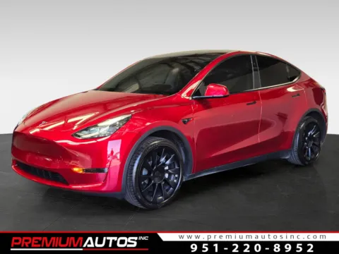 Red 2024 Tesla Model Y for sale in Norco, CA