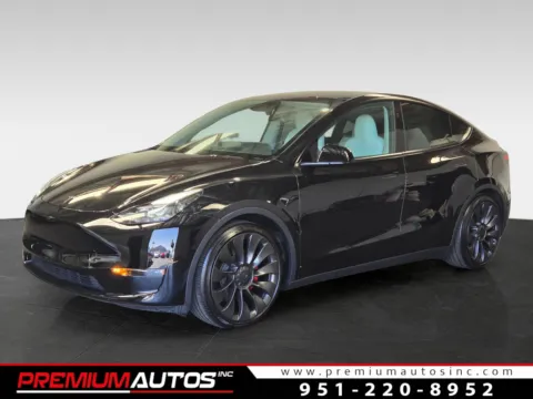 Black 2025 Tesla Model Y Performance for sale in Norco, CA
