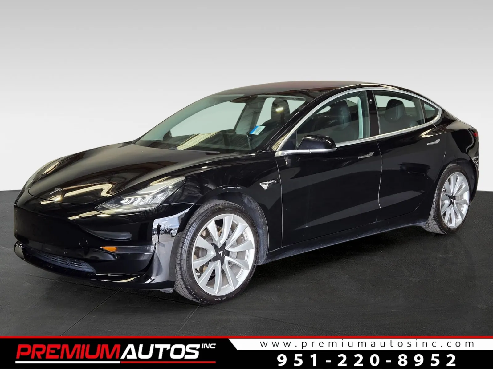 Black 2017 Tesla Model 3 LONG RANGE for sale in Norco, CA