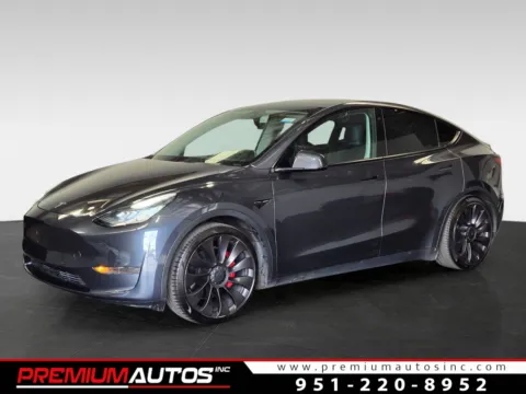 Silver 2020 Tesla Model Y for sale in Norco, CA