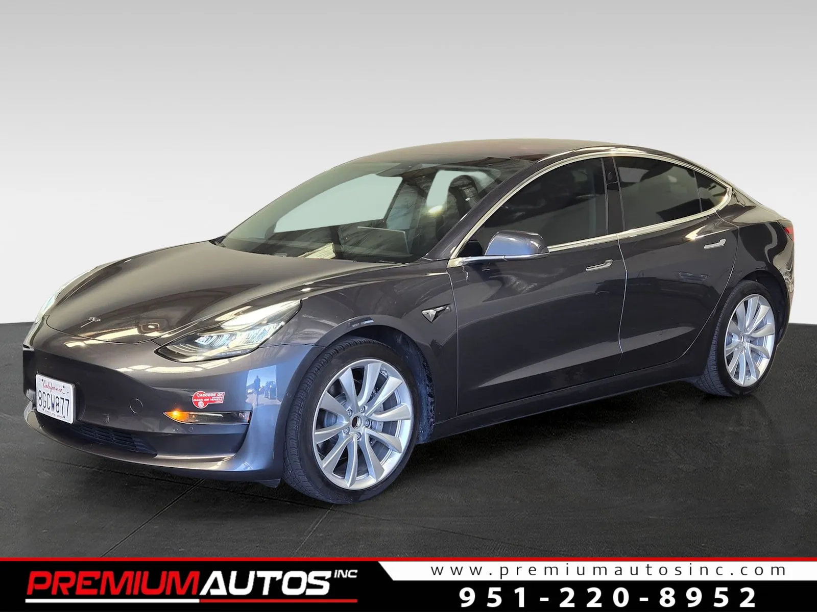 Silver 2018 Tesla Model 3 LONG RANGE for sale in Norco, CA