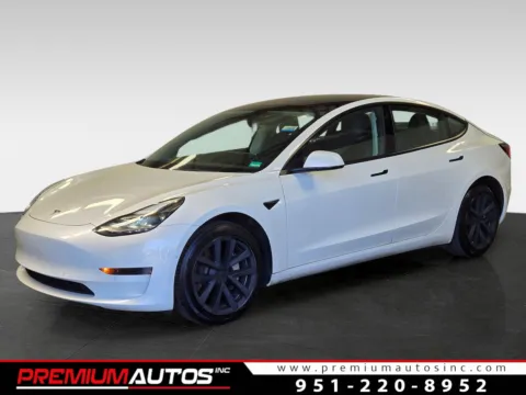White 2022 Tesla Model 3 for sale in Norco, CA