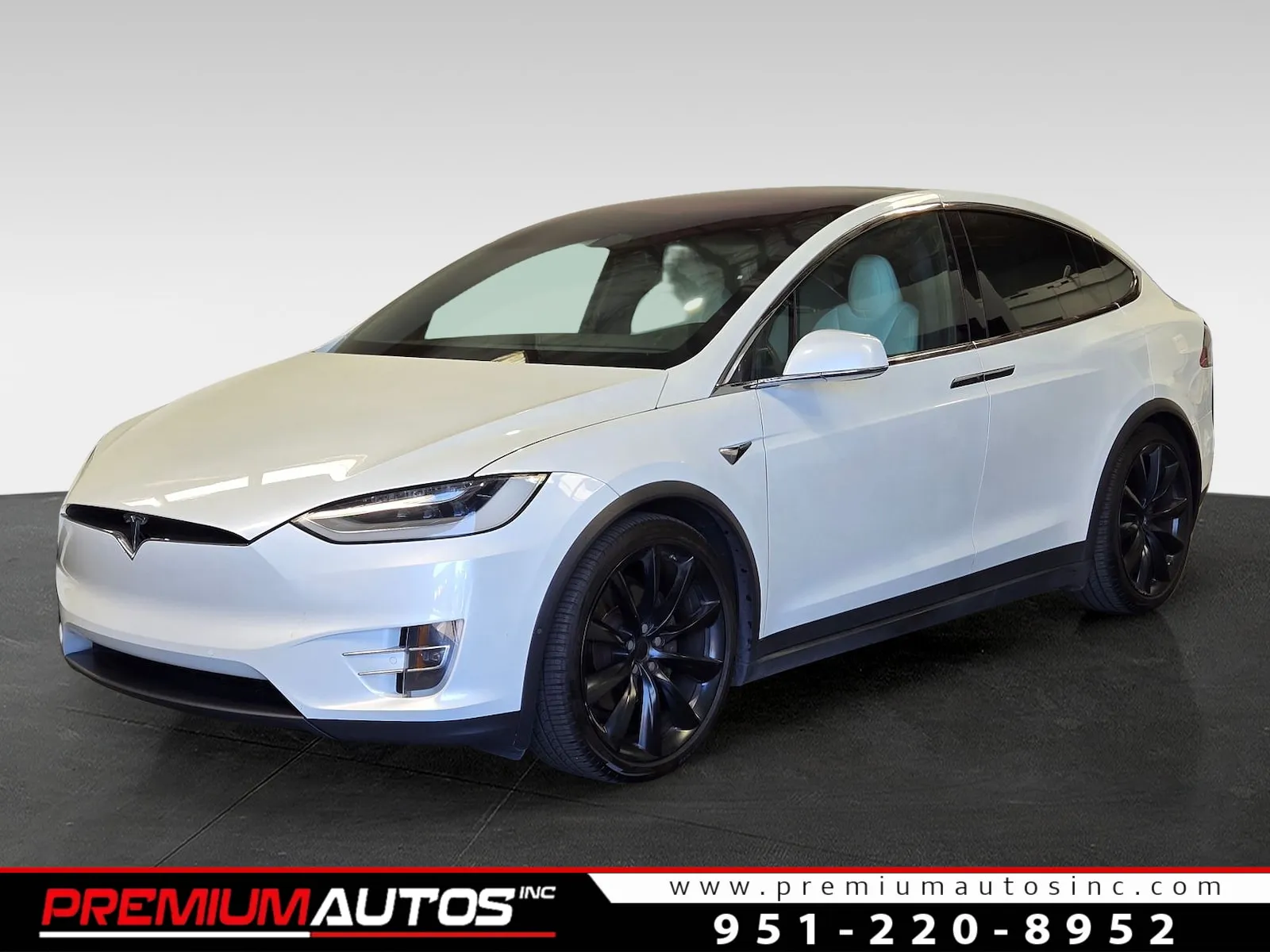 White 2020 Tesla Model X for sale in Norco, CA