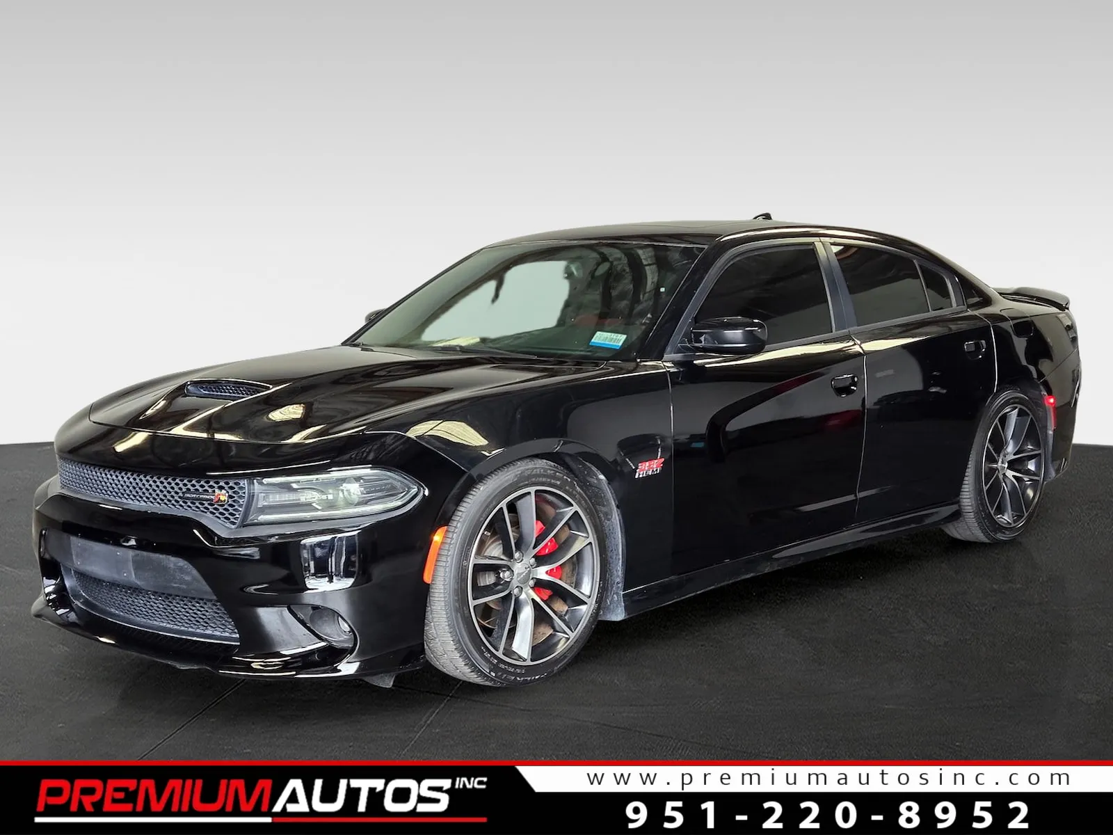 Black 2016 Dodge Charger R/T Scat Pack****RUBY RED INTERIOR*** for sale in Norco, CA