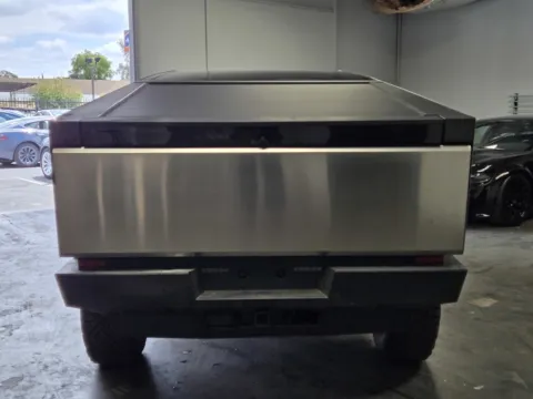 Another view of 2025 Tesla Cybertruck for sale in Norco, CA at Premium Autos - Norco