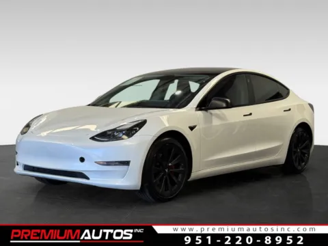 White 2023 Tesla Model 3 for sale in Norco, CA