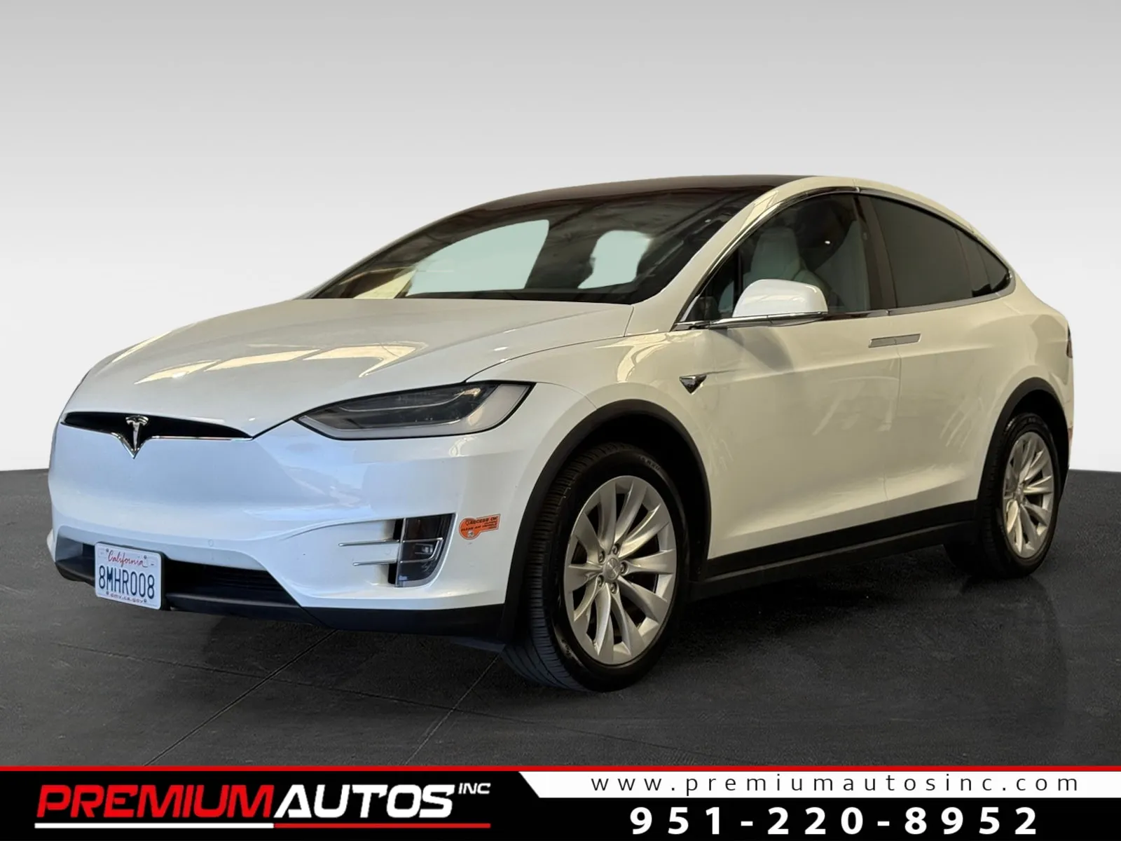 White 2019 Tesla Model X LONG RANGE for sale in Norco, CA