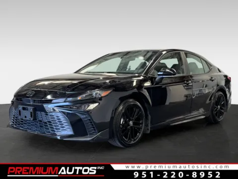 Black 2025 Toyota Camry for sale in Norco, CA