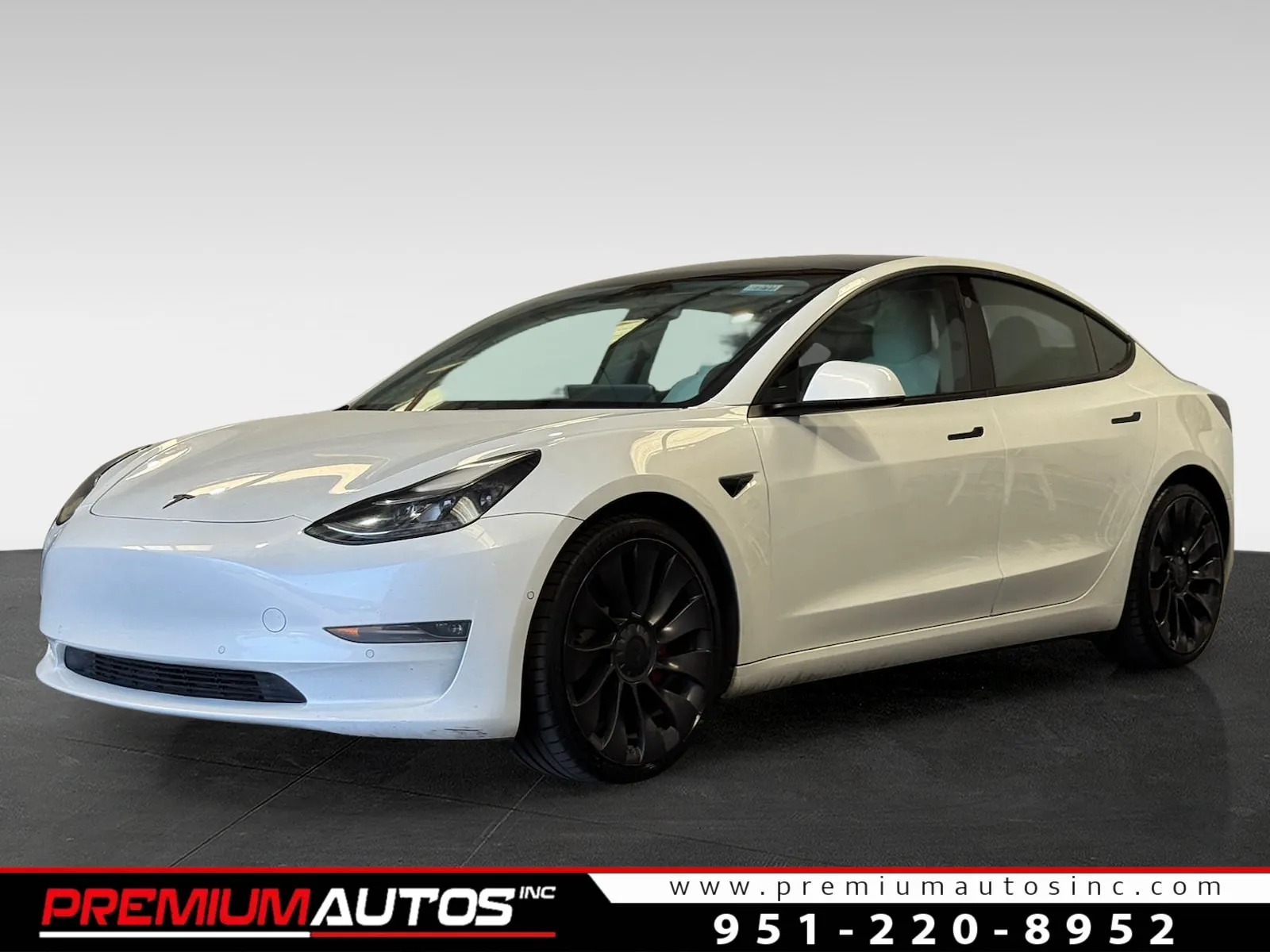 White 2021 Tesla Model 3 Performance for sale in Norco, CA