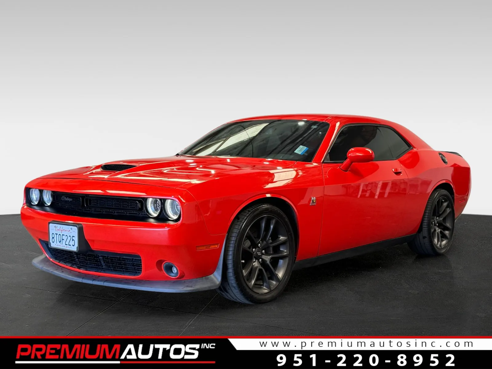 Orange 2020 Dodge Challenger R/T SCAT PACK for sale in Norco, CA