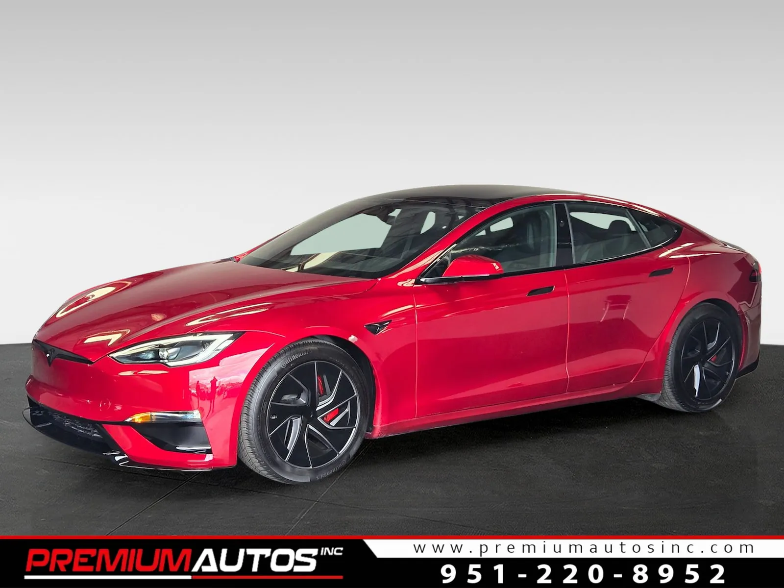 Red 2026 Tesla Model S Plaid for sale in Norco, CA