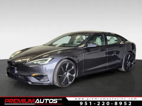 Gray 2026 Tesla Model S Plaid for sale in Norco, CA