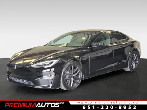 Black 2021 Tesla Model S Plaid for sale in Norco, CA