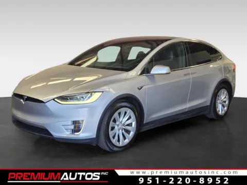 Silver 2018 Tesla Model X for sale in Norco, CA