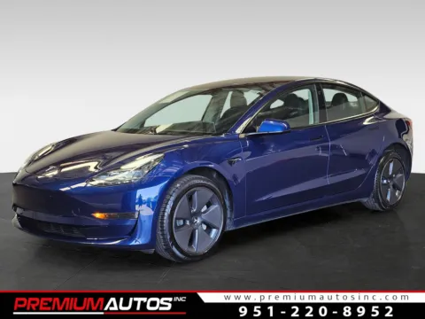 Blue 2023 Tesla Model 3 for sale in Norco, CA