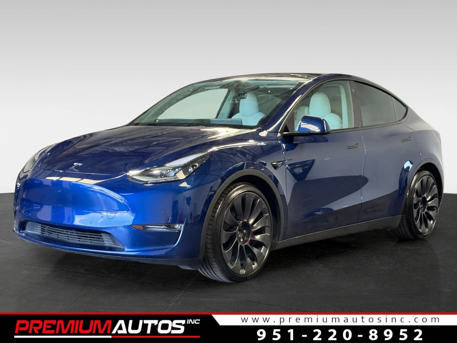 Blue 2022 Tesla Model Y Performance for sale in Norco, CA
