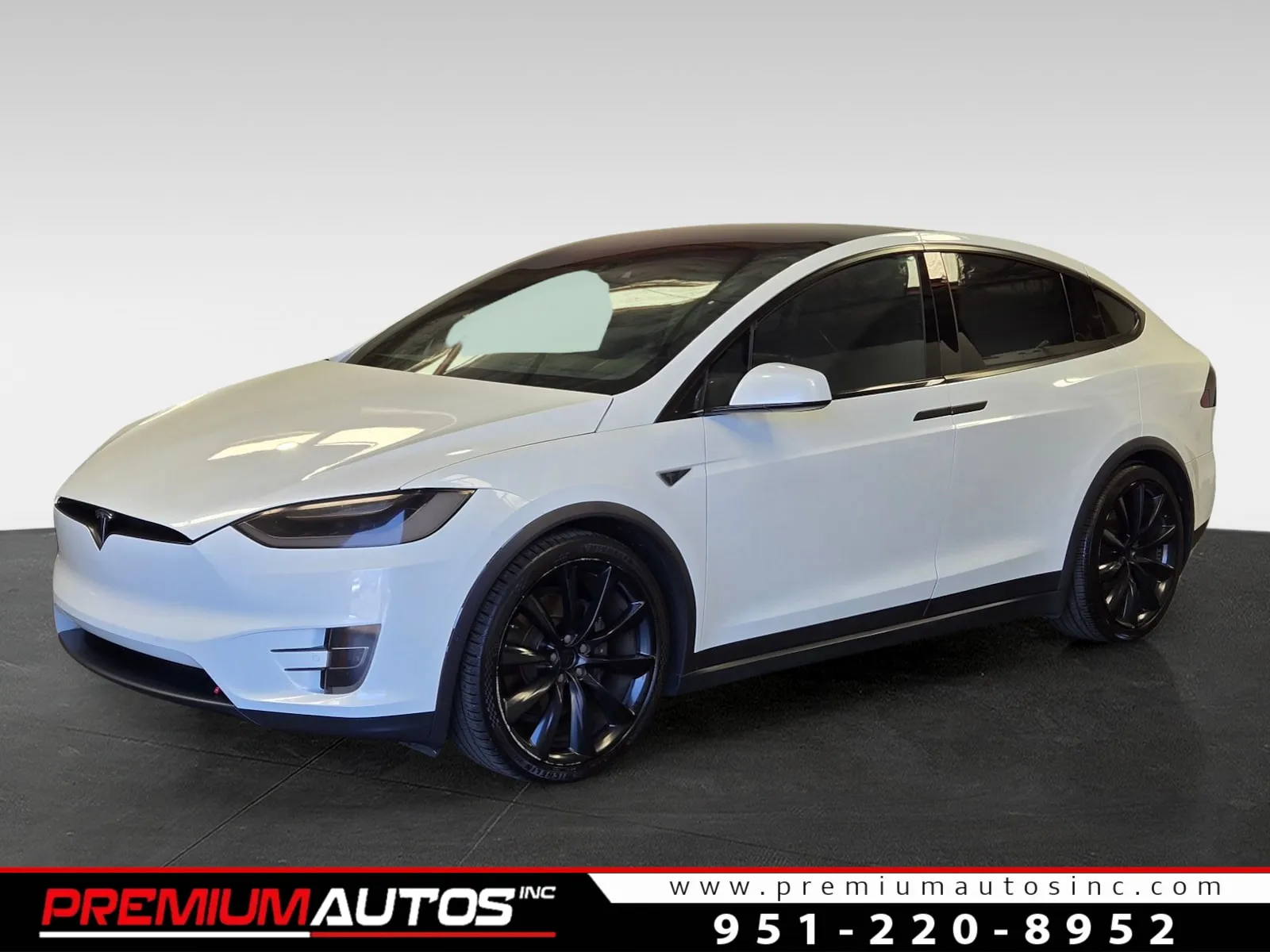 White 2016 Tesla Model X for sale in Norco, CA