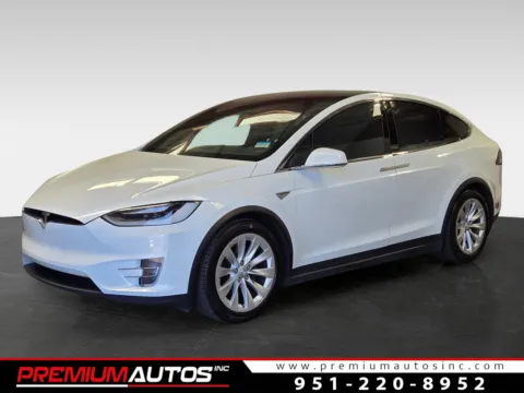 White 2016 Tesla Model X for sale in Norco, CA