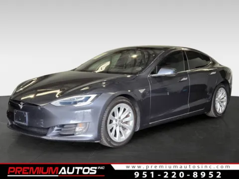 Gray 2016 Tesla Model S for sale in Norco, CA