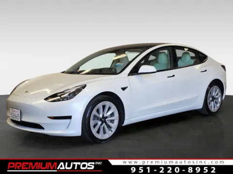 White 2022 Tesla Model 3 for sale in Norco, CA