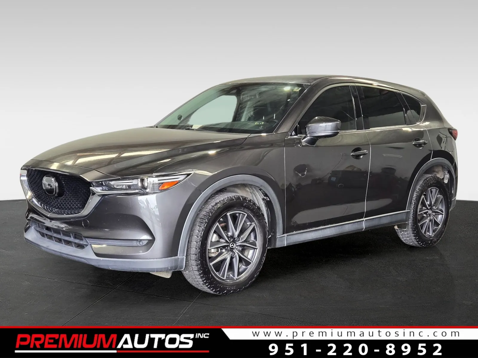 Gray 2017 Mazda CX-5 for sale in Norco, CA