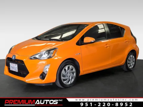 Orange 2015 Toyota Prius c Four for sale in Norco, CA