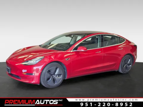 Red 2018 Tesla Model 3 LONG RANGE for sale in Norco, CA