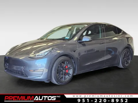 Silver 2020 Tesla Model Y PERFORMANCE for sale in Norco, CA
