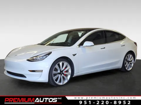 White 2018 Tesla Model 3 LONG RANGE for sale in Norco, CA