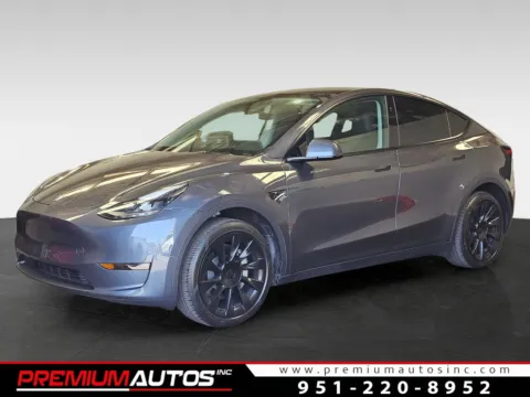 Silver 2023 Tesla Model Y Base HW4 for sale in Norco, CA