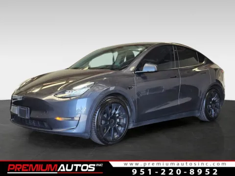 Silver 2020 Tesla Model Y Long Range for sale in Norco, CA