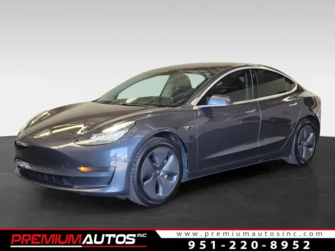 Silver 2019 Tesla Model 3 STANDARD PLUS for sale in Norco, CA