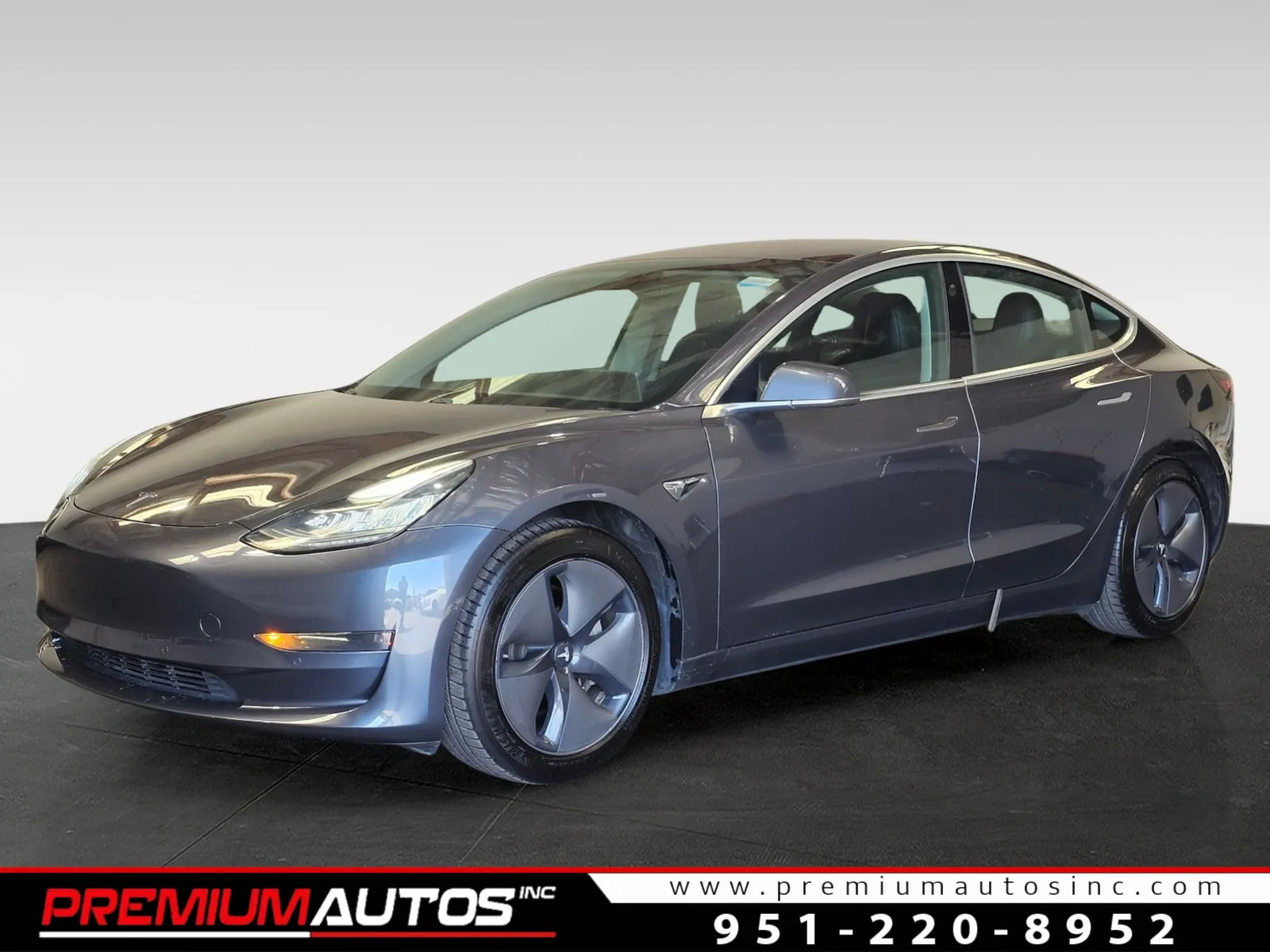 Gray 2018 Tesla Model 3 for sale in Norco, CA