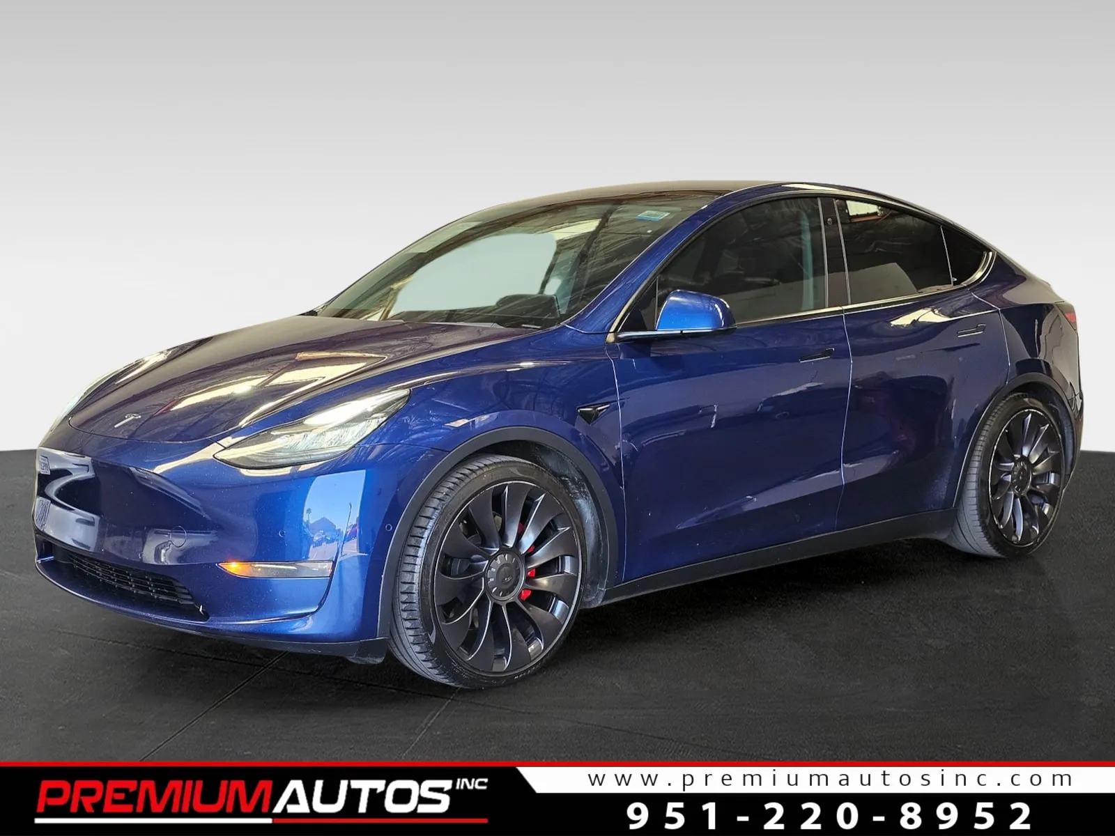 Blue 2020 Tesla Model Y Performance for sale in Norco, CA