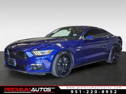 Blue 2015 Ford Mustang for sale in Norco, CA