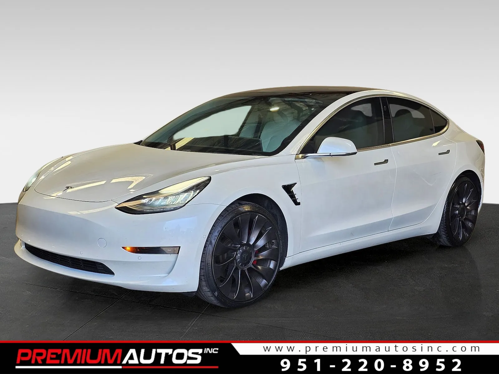 White 2020 Tesla Model 3 STANDARD PLUS for sale in Norco, CA