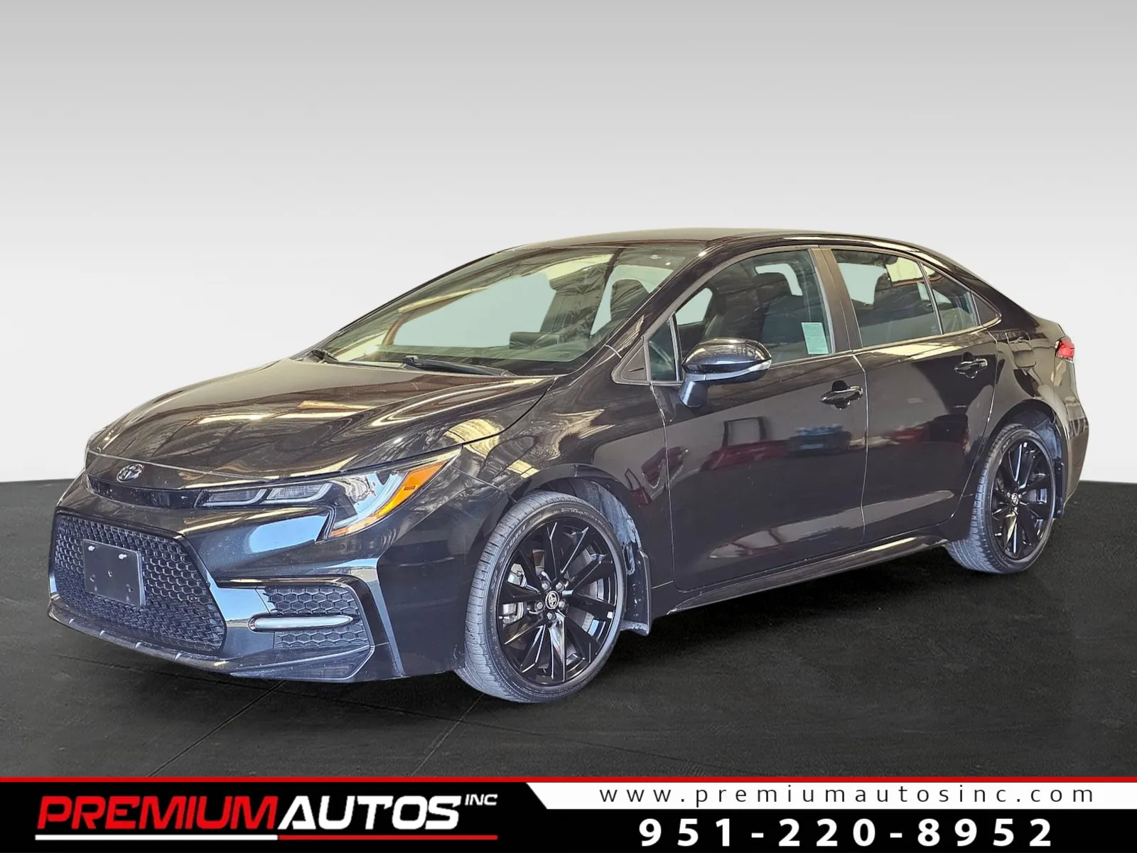 Black 2022 Toyota Corolla SE Nightshade Edition for sale in Norco, CA