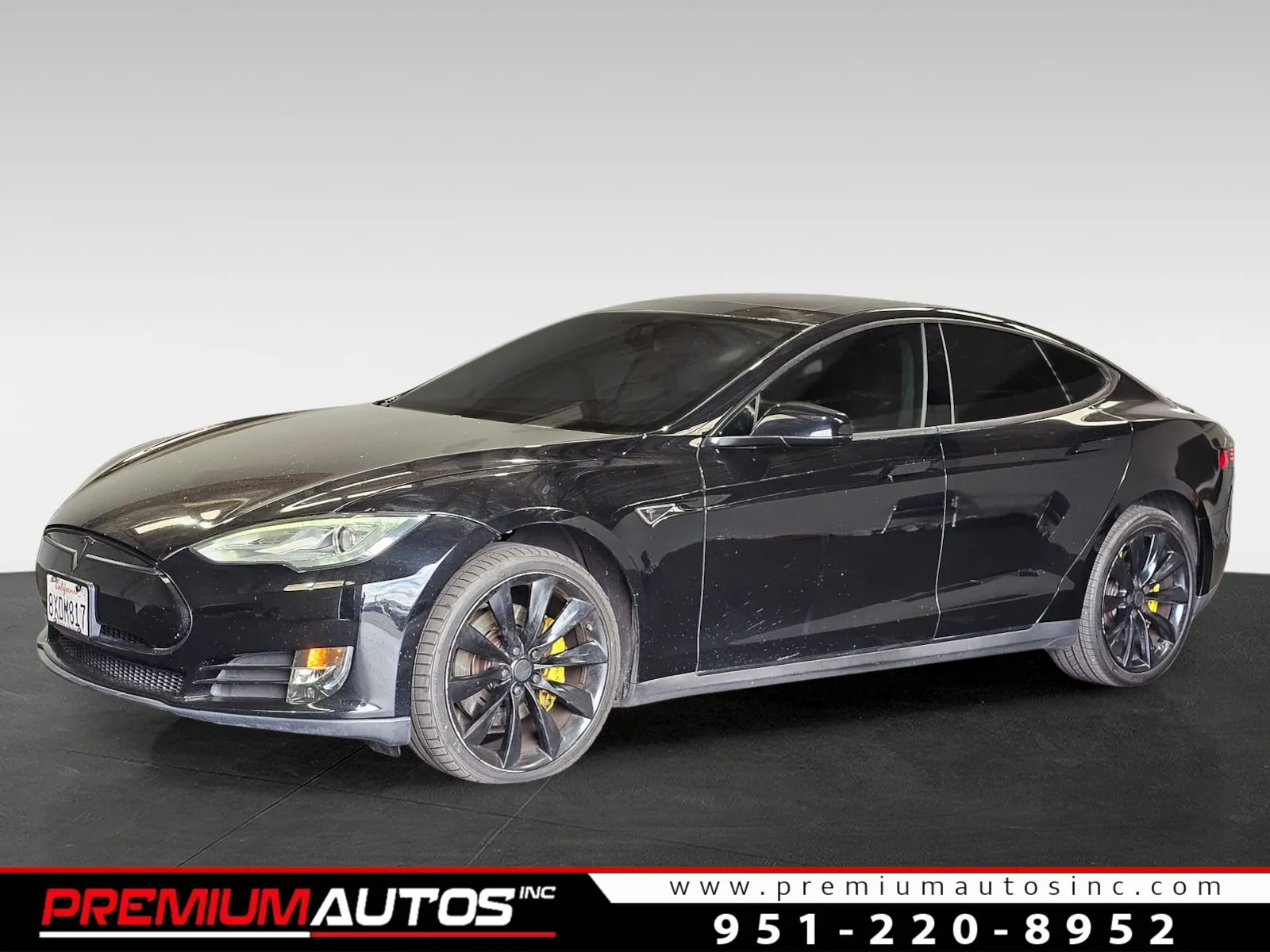 Black 2013 Tesla Model S Performance p85+ for sale in Norco, CA