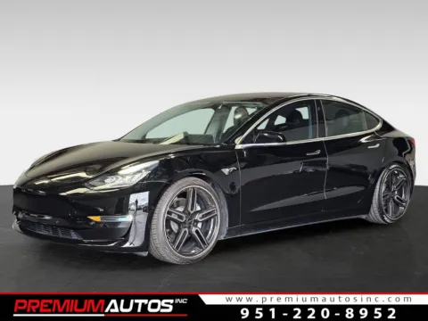 Black 2018 Tesla Model 3 for sale in Norco, CA
