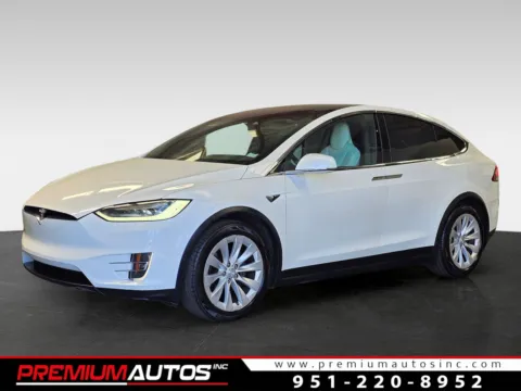 White 2017 Tesla Model X for sale in Norco, CA