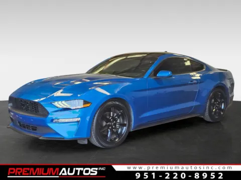 Blue 2020 Ford Mustang EcoBoost for sale in Norco, CA