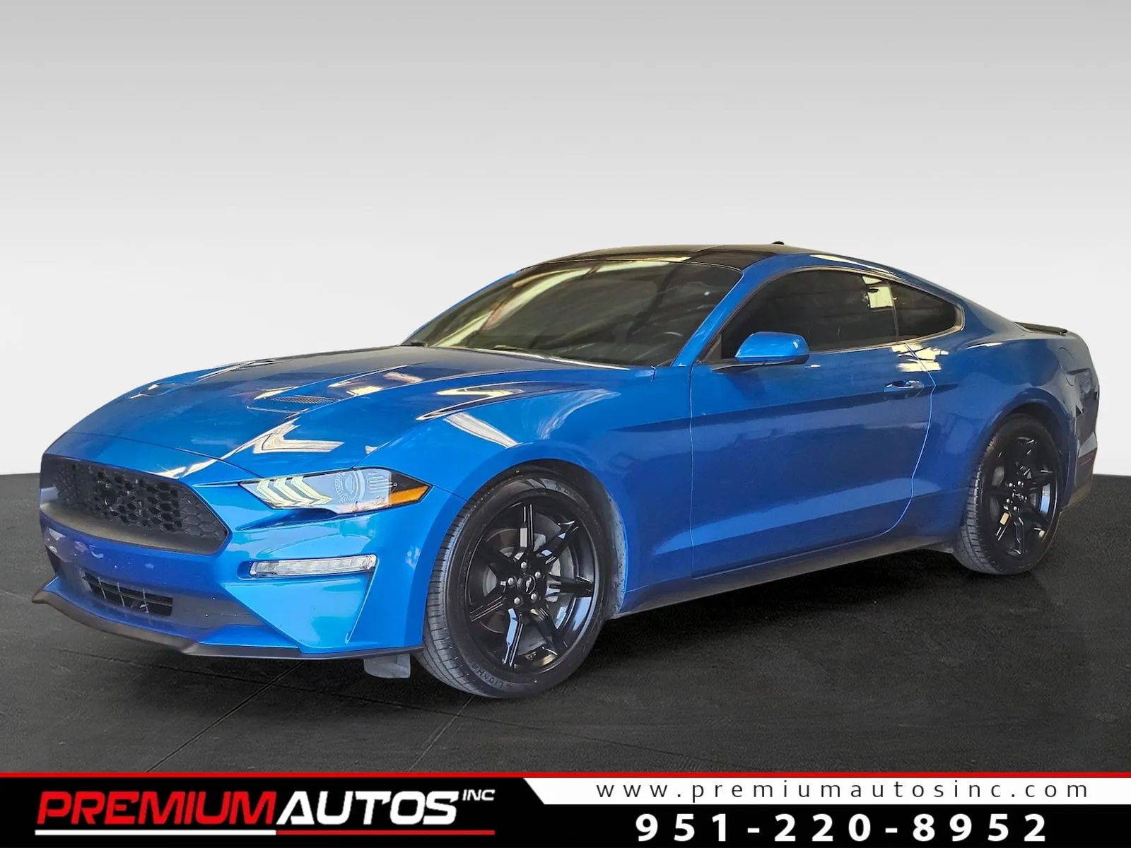 Blue 2020 Ford Mustang EcoBoost for sale in Norco, CA