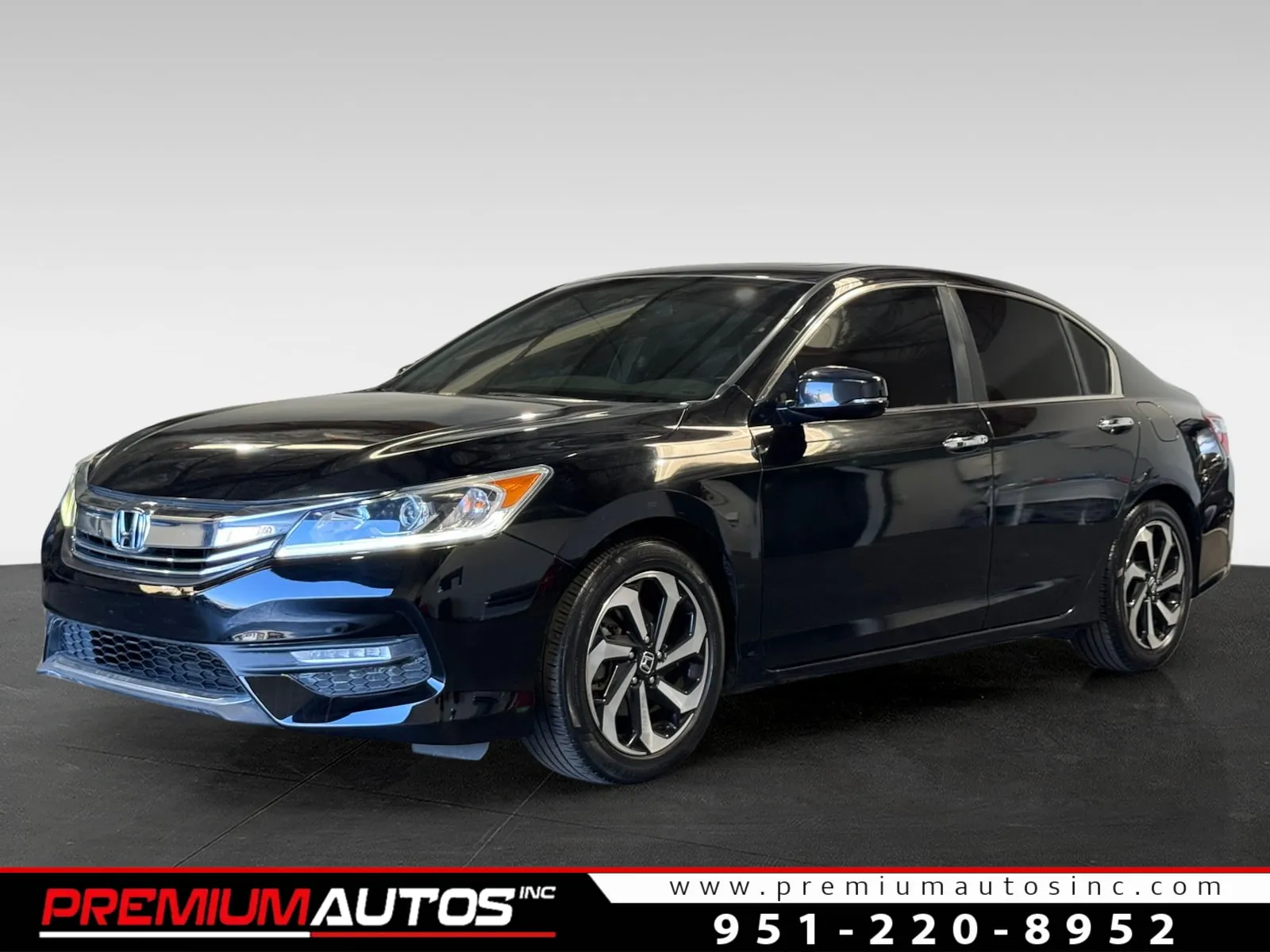 Black 2017 Honda Accord EX-L for sale in Norco, CA