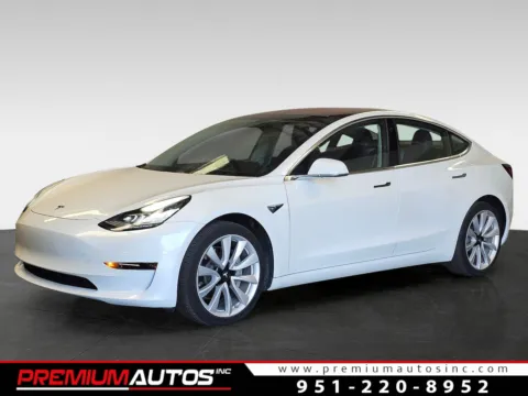 White 2018 Tesla Model 3 LONG RANGE for sale in Norco, CA