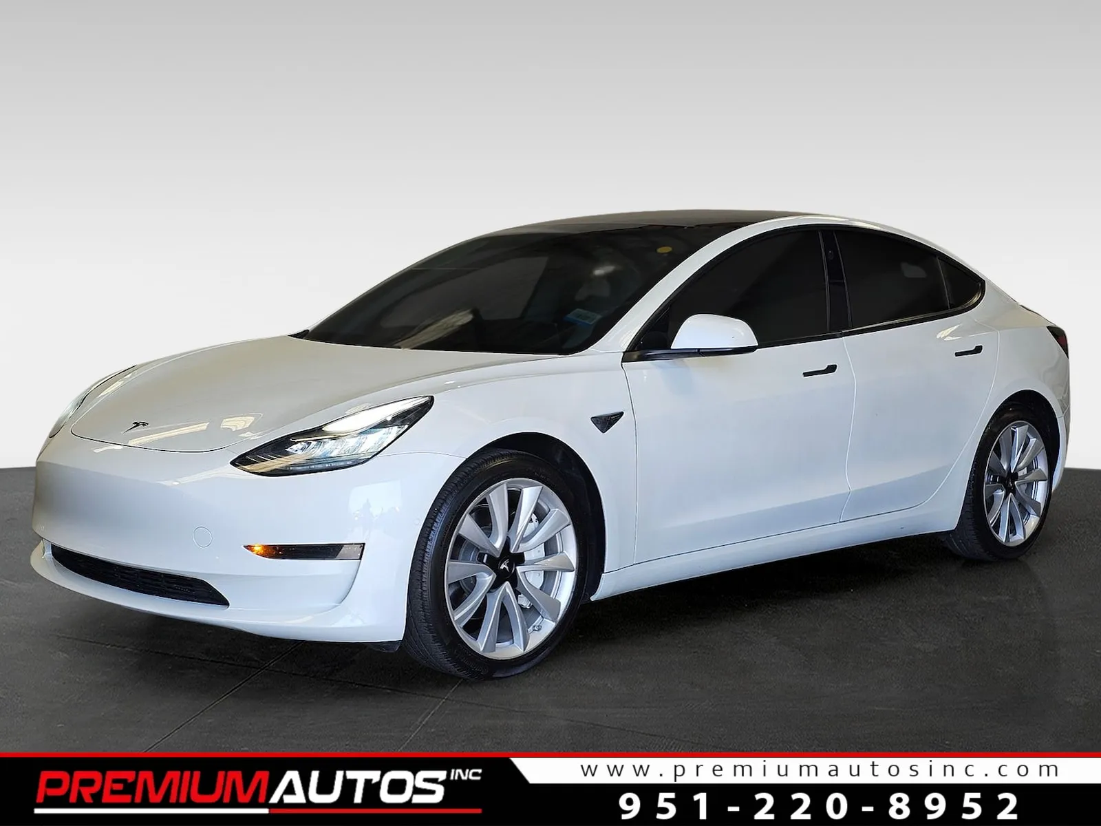 White 2020 Tesla Model 3 for sale in Norco, CA