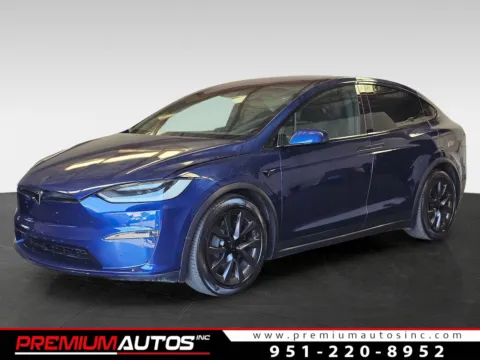 Blue 2023 Tesla Model X for sale in Norco, CA