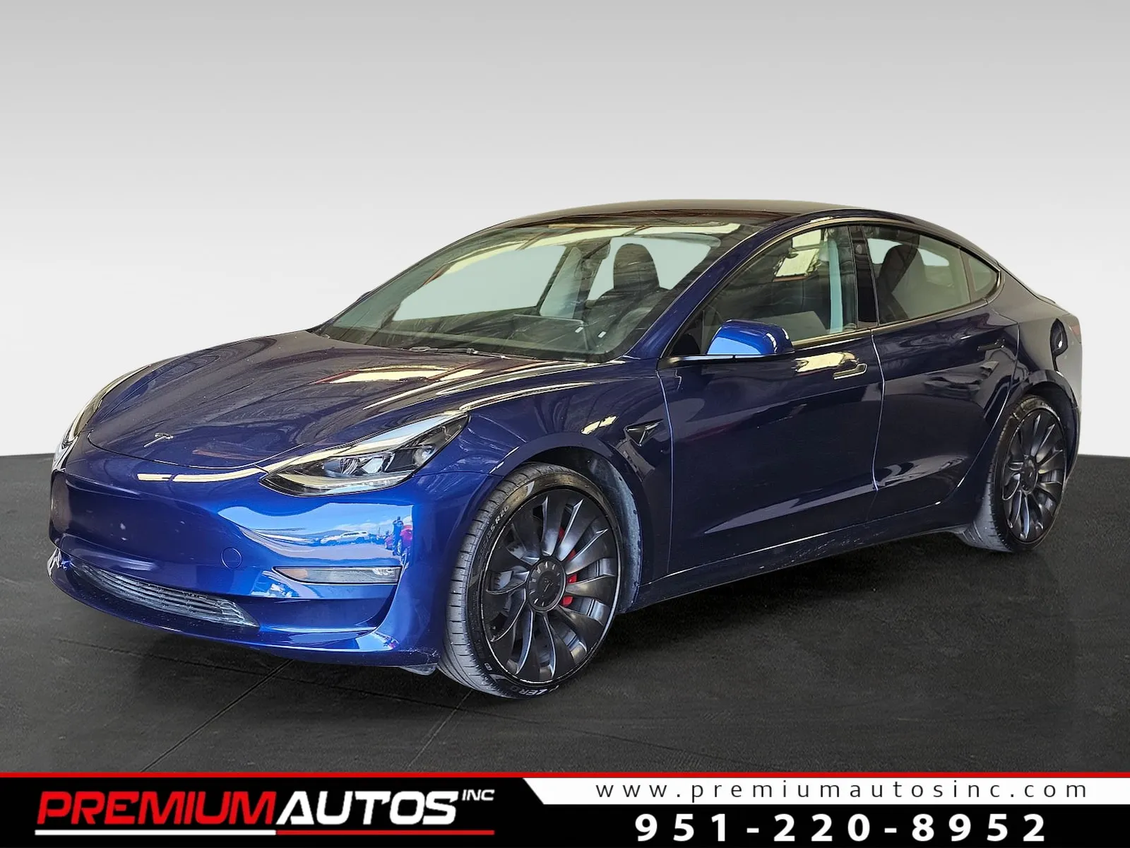 Blue 2023 Tesla Model 3 Performance for sale in Norco, CA