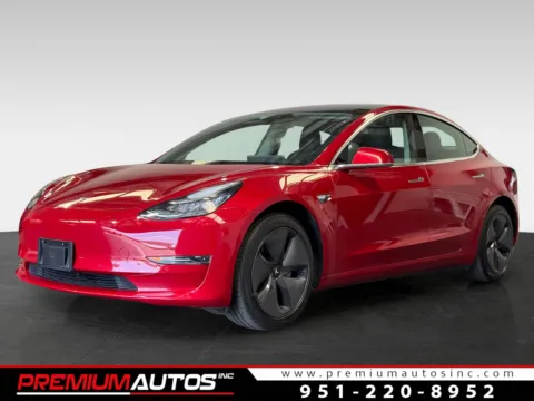 Red 2020 Tesla Model 3 for sale in Norco, CA